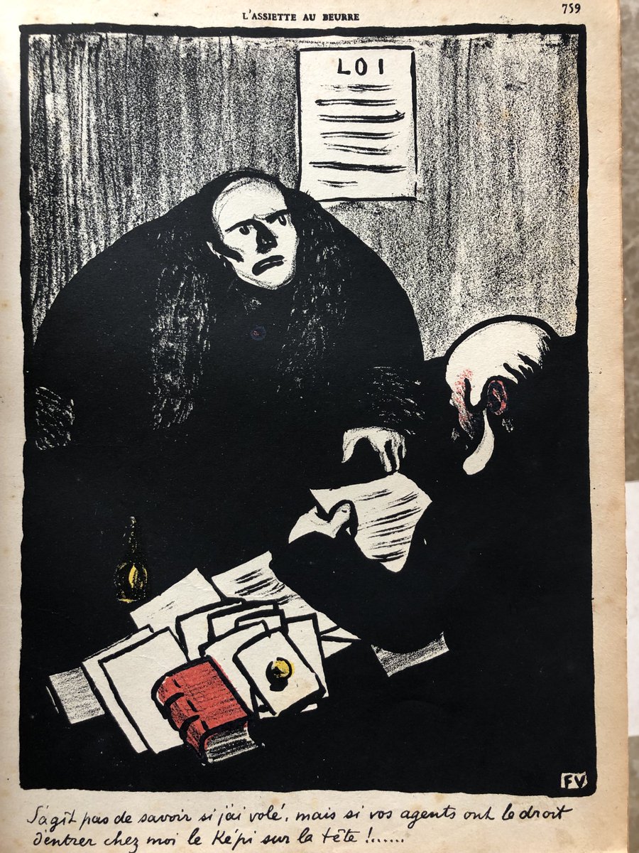 Félix Vallotton, « L'Assiette au beurre - Crimes et Châtiments », 1902 