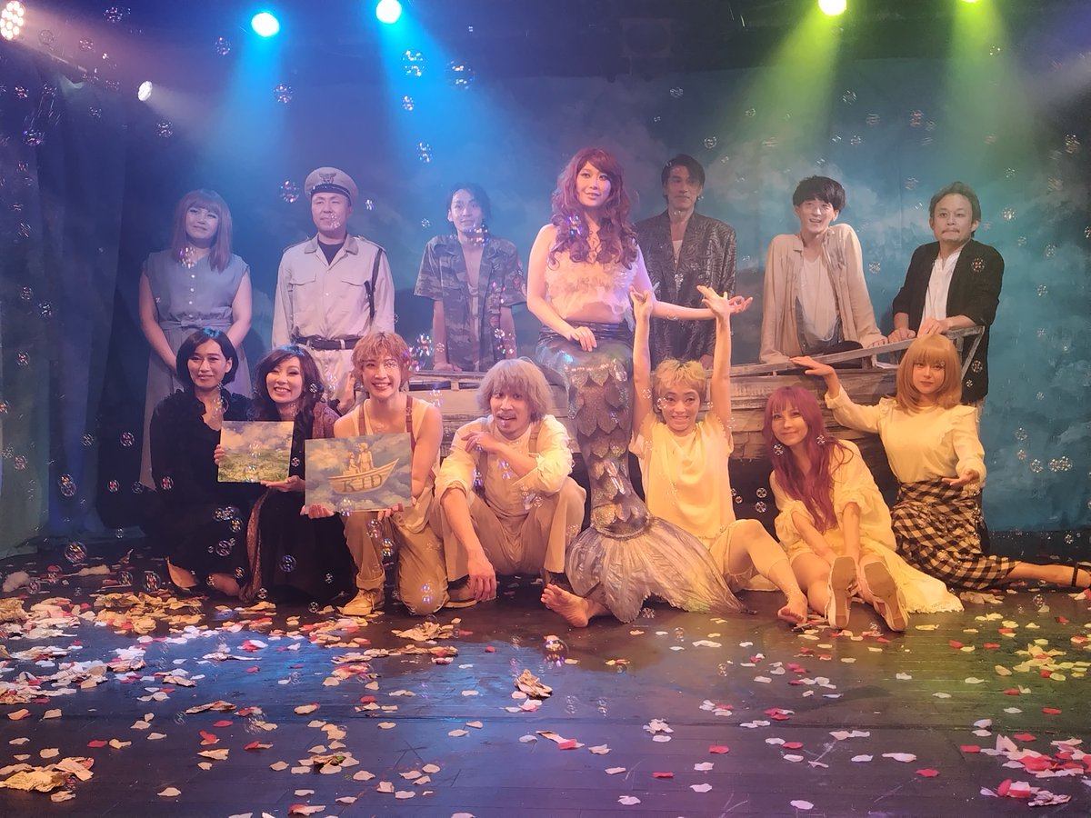 5GYO55's tweet image. @t_31takae03 
孝衣さん🖍️
#KID2023 #深海洋燈
素晴らしい千穐楽でした✨
はじまりの
最高に美しい景色。
身体表現の
繊細なあたたかさに…涙。
“リオ”のことばの
表情の
眼差しの
一つひとつが
ぐっと心に迫り…涙。
“クレヨン”の色に託す
哀しみの中の“希望”。
忘れません。
ほんとうにありがとう💓