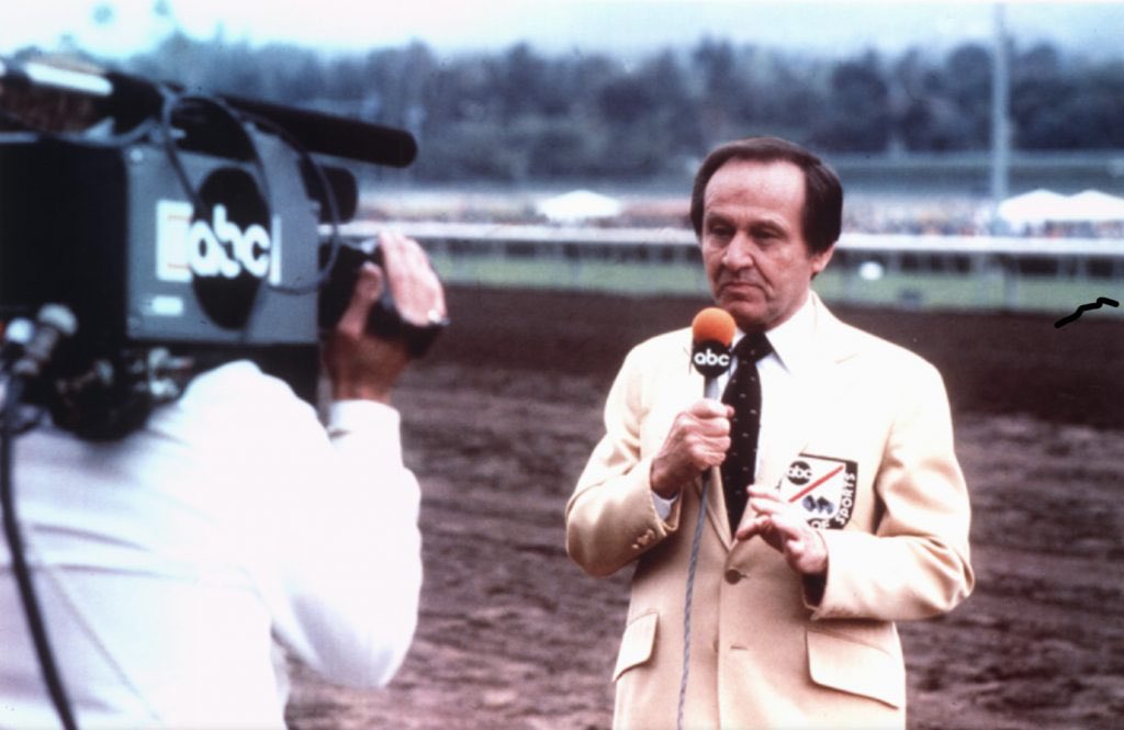 RushmoreLists's tweet photo. Today we’re making the Mt Rushmore of the greatest sports announcers of all time.  The goats:

Howard Cosell
Jim McKay
Al Michaels
Vin Scully

Legends, all of them🏆 

But does anyone else deserve consideration? https://t.co/d4gM8FOPK1