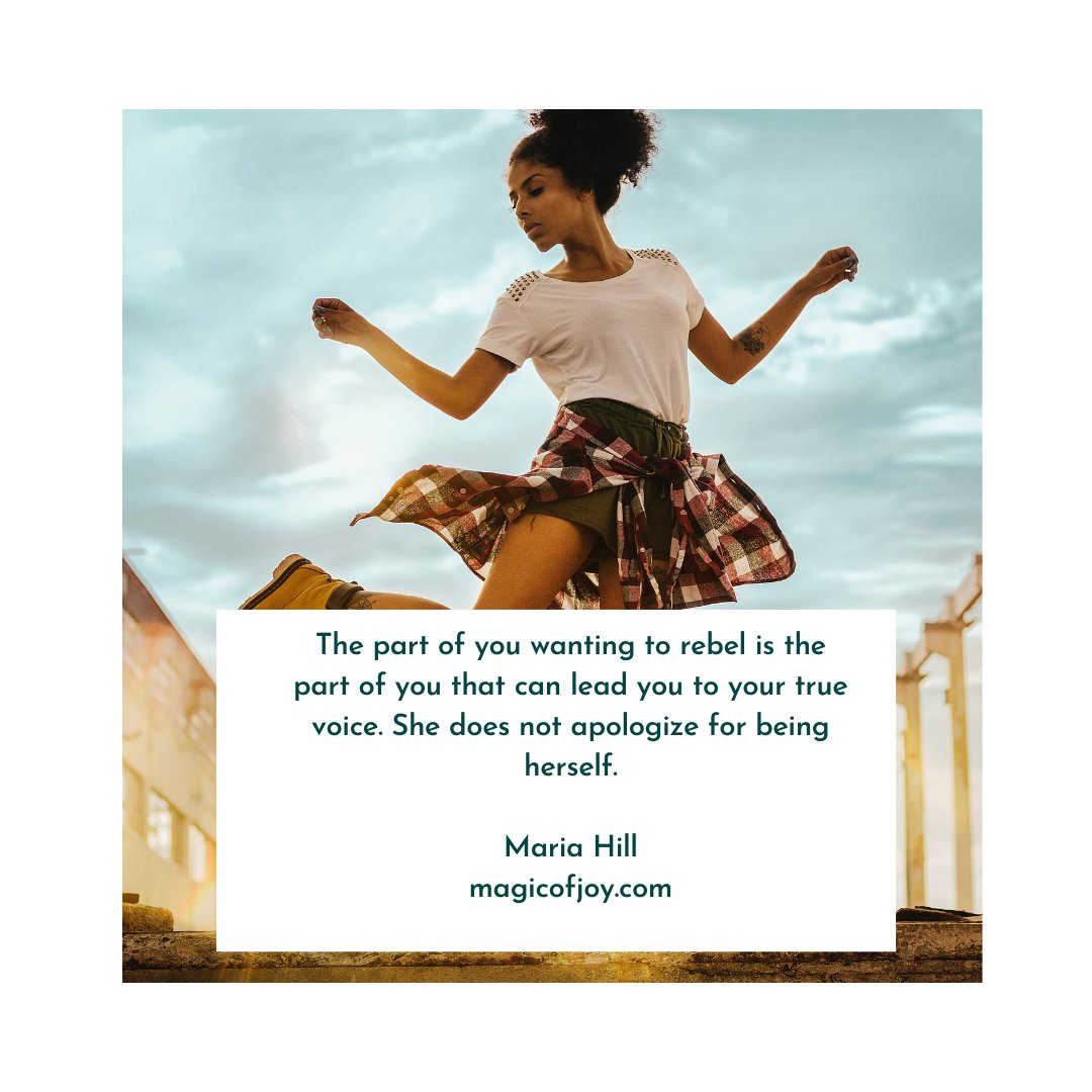 Do not apologize for being yourself! 💃

#joy
#magicofjoy
#joyispower
#selflove
#manifest 
#inspiration
#selfdetermination
#womenempowerment
#childless
#mentalhealth 
#health
#empath 
#love 
#thriving 
#divinefeminine
#cherishing 
#worldthatworks
#motivation
#mindset
#beyourself