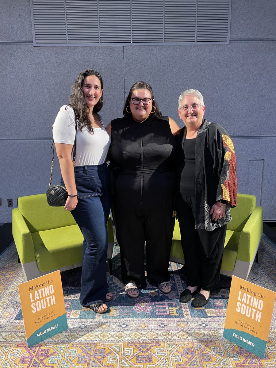 My book launch was a dream 🌻 #MakingtheLatinoSouth came into this world surrounded by friends &amp; family including my mom&amp; sister. I'm so grateful to everyone who came &amp; helped me begin this adventure as an author.