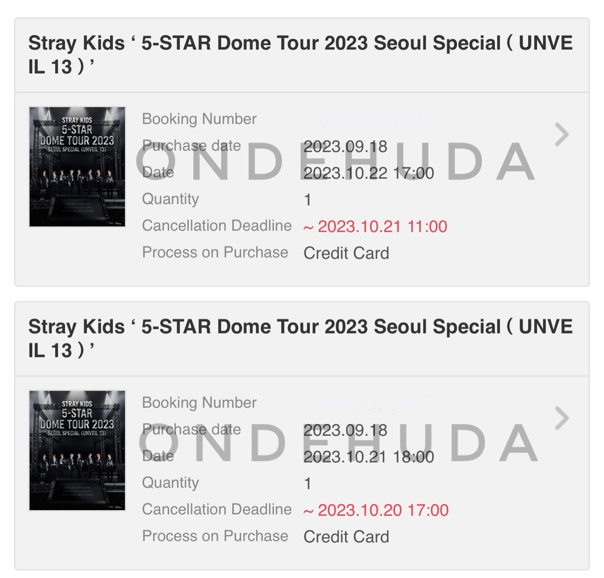 ondehuda_stuff's tweet photo. Giveaway! 

STAY INA only! 

mau bagi-bagi 2 limited 5-star sealed 2pcs untuk 2 STAY karena aku happy udah secure ticket both days dan semua row 3 deket banget dengan stage🥹🥹🥹

RT aja, end 24 sep 2023! 😆 https://t.co/p8F4VWzYFK