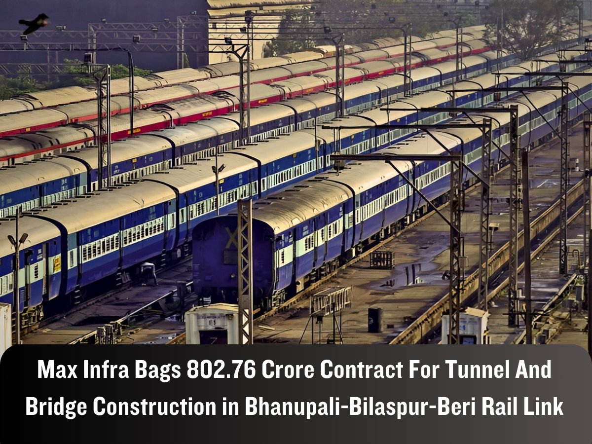 MetroRailNewsHQ's tweet photo. #RVNL has issued a #LOA to Max Infra Pvt. Ltd. for the #construction of #tunnels T17 to T20, along with bridge-related work for the new single-line Broad Gauge rail link in Bhanupali-Bilaspur-Beri, #HimachalPradesh.
@RailVikas
#railway #IndianRailways #infrastructre #india https://t.co/jYopHmaYI5