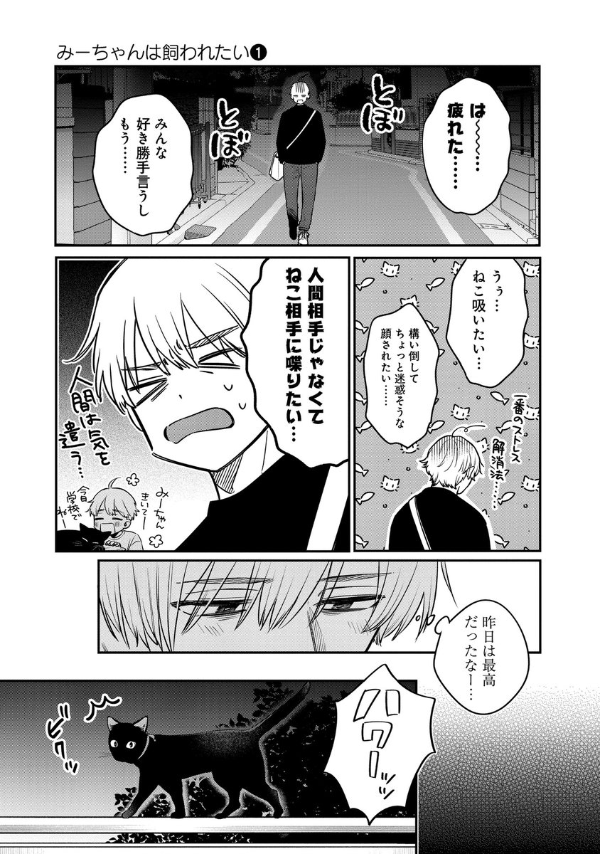 拾った黒猫が美少女だった話
(4/10) 