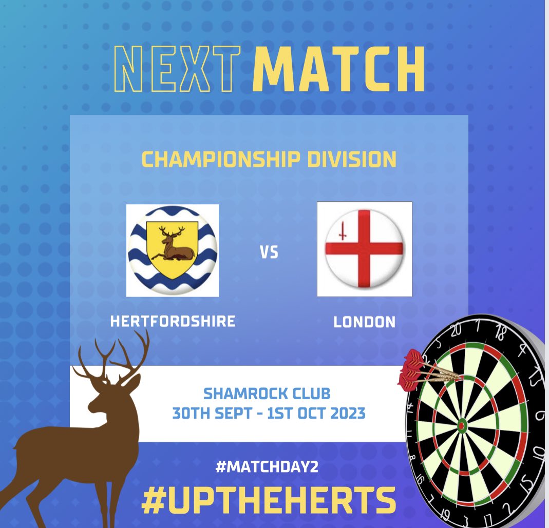 Hertfordshire Darts tweet media