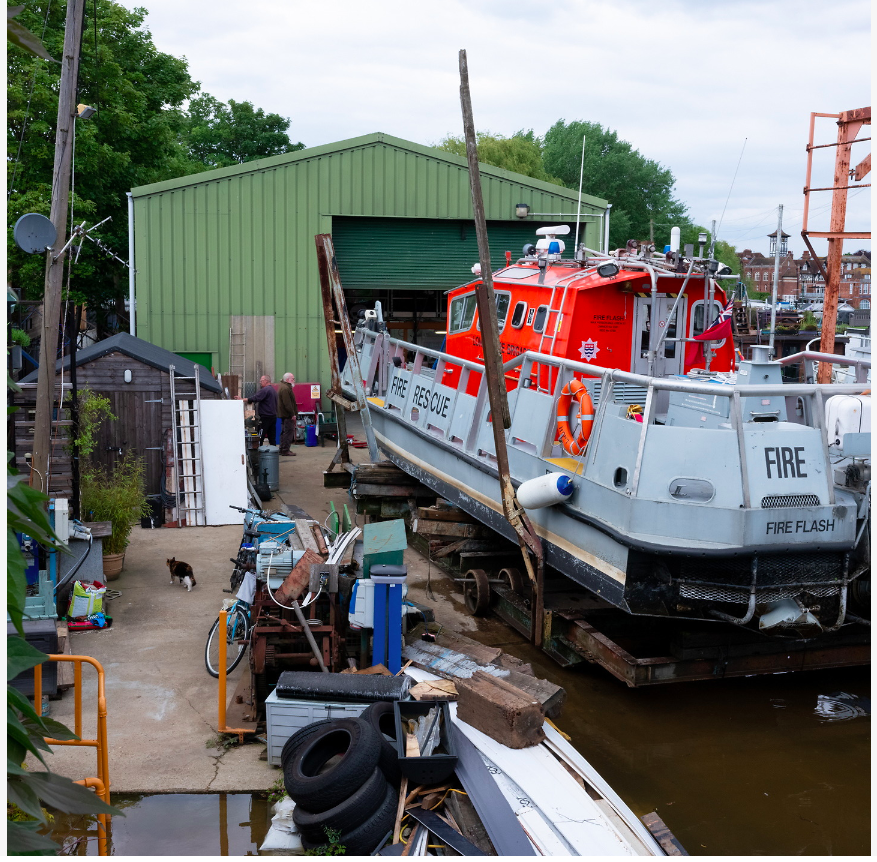 We're incredibly proud of our home on one of the River Thames's last working boatyards. Come and find out more about the history of these special places this Wednesday at our screening of No Cash, No Splash as part of the #TotallyThames festival  jawbonebrewing.com/events