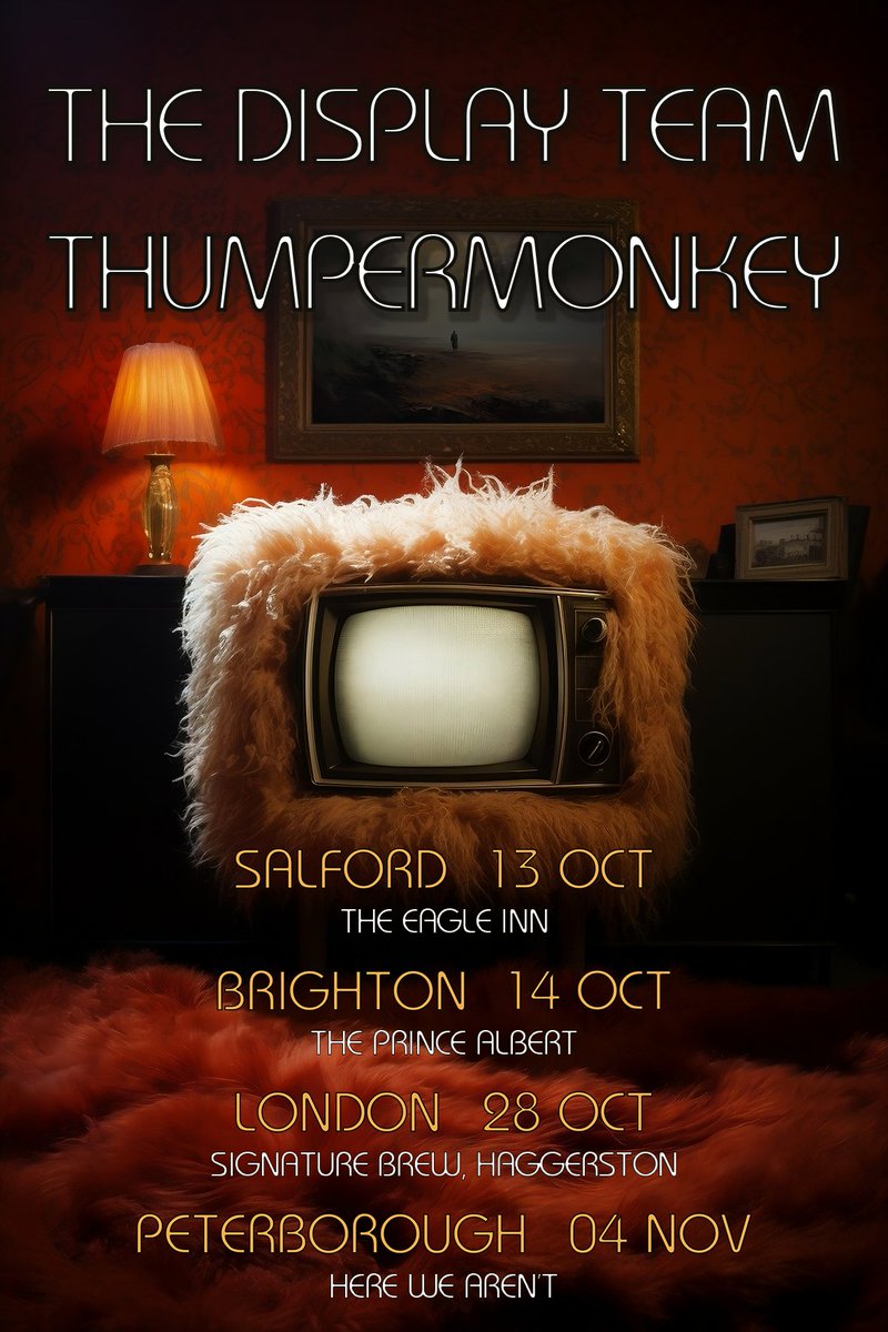 WE ARE ON TOUR SOON w. <a href="/TheDisplayTeam/">The Display Team</a>!
Tix - linktr.ee/tmtdt