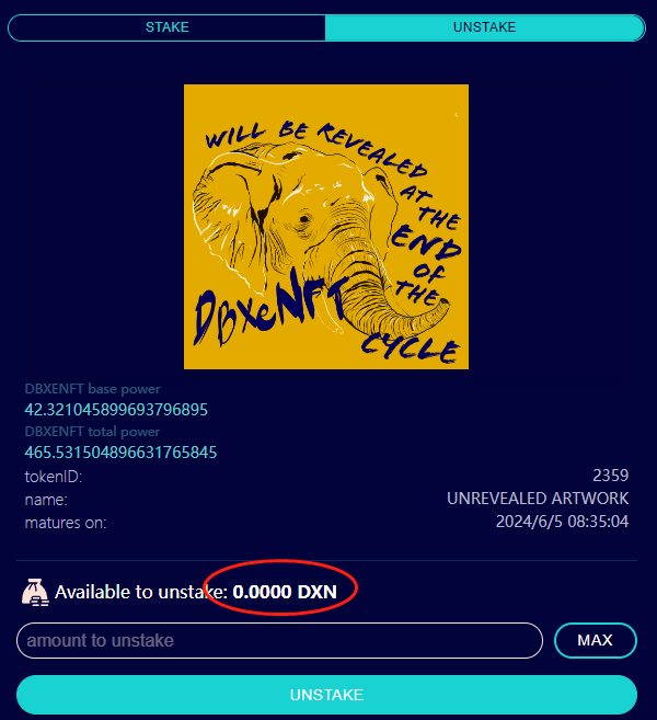 tangyujie2002's tweet image. 两天了，

我抵押的1000个DXN还没有显示，

但是POWER已经加上了这1000个DXN。。

@DBXeNFT 

#DBXENFT
