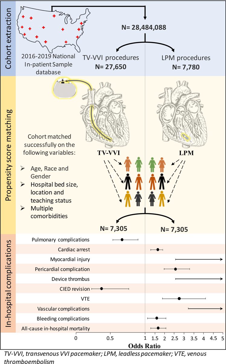 Europace Editor-in-Chief (@europaceeic) on Twitter photo #Europace 📚
🏥In-hospital outcomes and complications of Leadless PM vs Traditional Transvenous PM Implantation
🆓Read the full article ⤵️
academic.oup.com/europace/artic…
✍️<a href="/LuigiDiBiaseMD/">Luigi Di Biase</a> <a href="/alhuarrat/">Majd Al Deen</a> 
<a href="/GiulioConte9/">Giulio Conte</a> <a href="/FraSantoroMD/">Francesco Santoro, MD, PhD</a> <a href="/AndyZhangMD/">Xiaodong Zhang (Andy), MD, PhD, FHRS, FACC</a> <a href="/Dominik_Linz/">Dominik Linz</a> <a href="/marcovitoloMD/">Marco Vitolo Ⓜ️</a> #Europace 📚
🏥In-hospital outcomes and complications of Leadless PM vs Traditional Transvenous PM Implantation
🆓Read the full article ⤵️
academic.oup.com/europace/artic…
✍️<a href="/LuigiDiBiaseMD/">Luigi Di Biase</a> <a href="/alhuarrat/">Majd Al Deen</a> 
<a href="/GiulioConte9/">Giulio Conte</a> <a href="/FraSantoroMD/">Francesco Santoro, MD, PhD</a> <a href="/AndyZhangMD/">Xiaodong Zhang (Andy), MD, PhD, FHRS, FACC</a> <a href="/Dominik_Linz/">Dominik Linz</a> <a href="/marcovitoloMD/">Marco Vitolo Ⓜ️</a>