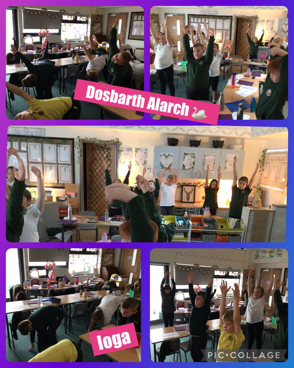Sesiwn ioga i Ddosbarth Alarch 🦢 ar ôl amser chwarae egnïol / Dosbarth Alarch  🦢 participating in a yoga session after an energetic play time.  🧘‍♂️
<a href="/gwylanuk/">Gwylan</a> <a href="/ysgoliachsirgar/">Ysgol Iach Sir Gâr</a>