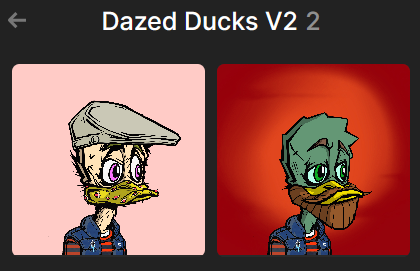 bought 2 <a href="/DazedDucks/">Dazed Ducks</a> from the floor! they look sick!
