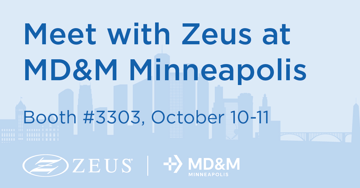 There’s lots to talk about at this year’s MD&amp;M Minneapolis! Join us at Booth #3303 for a first look at a bioabsorbable product that’s about to launch, to schedule a visit to our new catheter manufacturing facility in Minnesota, and to explore our range of catheter components.