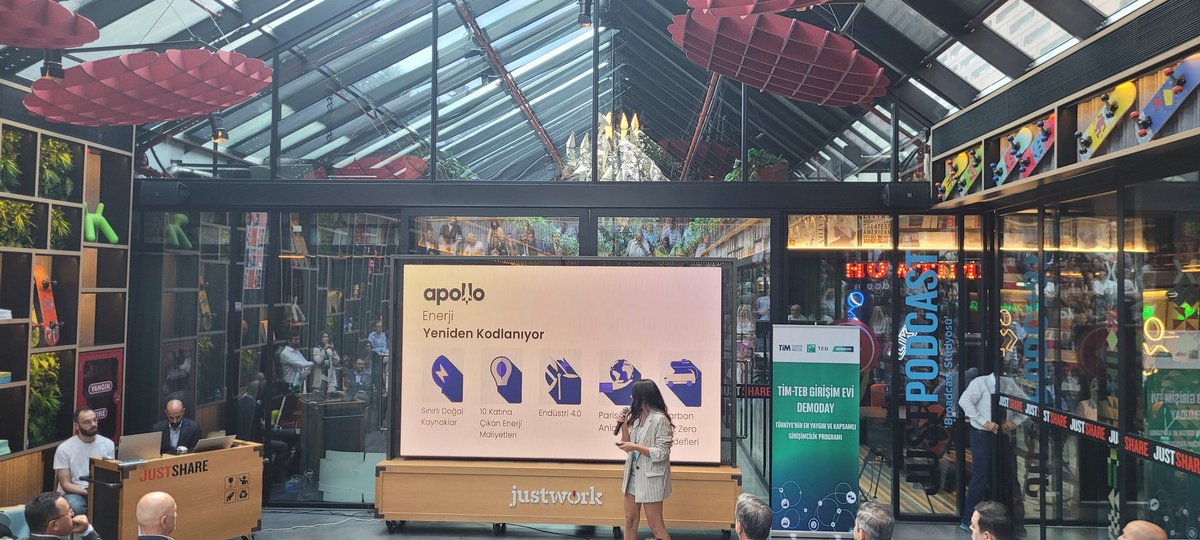 TİM-TEB Girişim Evi demoday etkinliği girişim sunumlarıyla başladı. Girişimcilere başarılar🚀 <a href="/TEB/">TEB</a> #demoday
#startup
