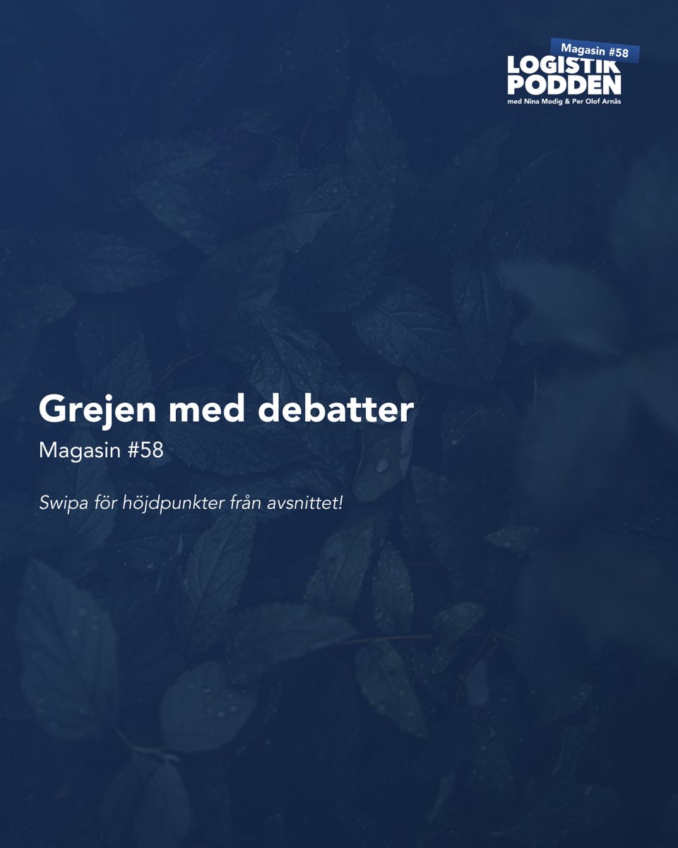 Logistikpodden tweet media