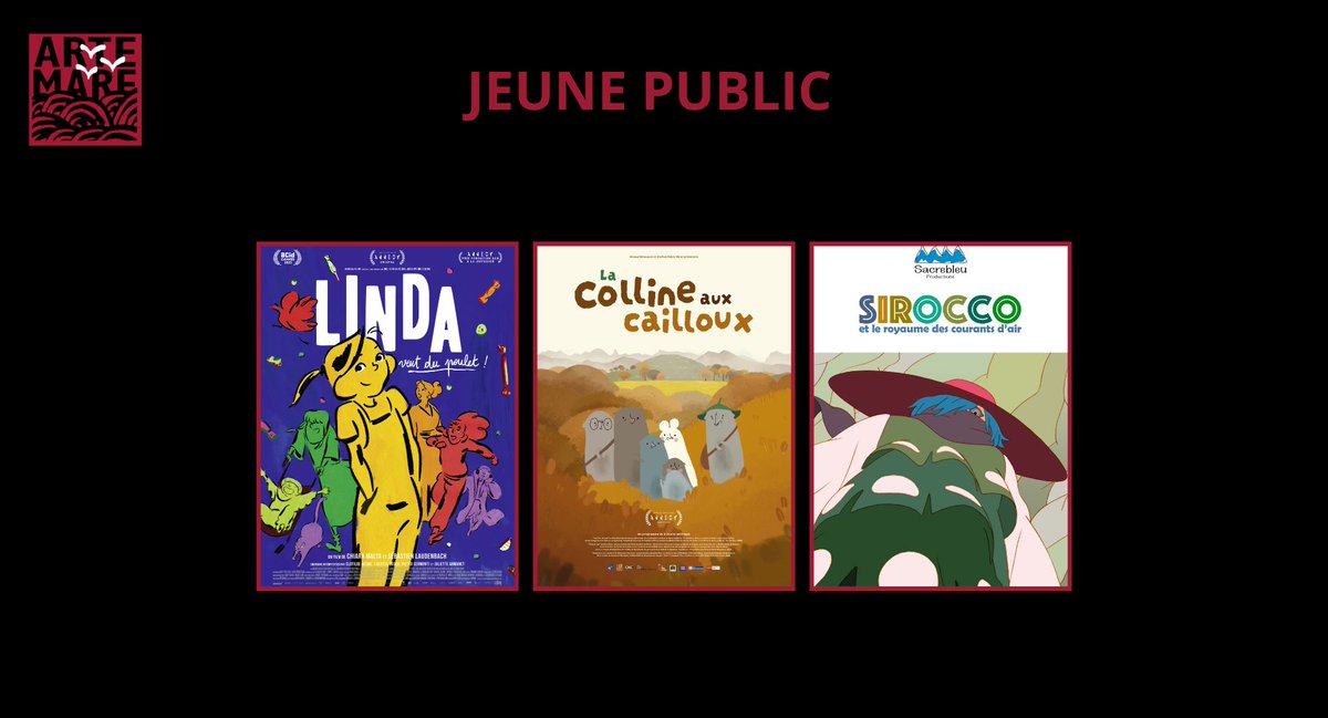 ArteMare's tweet photo. 🎬 Arte Mare c'est également pour les (grands)  enfants, voici les films d'animation pour le jeune public !

👇Plus d'infos ici
https://t.co/IODHoL2i7O https://t.co/97VJoKCw35