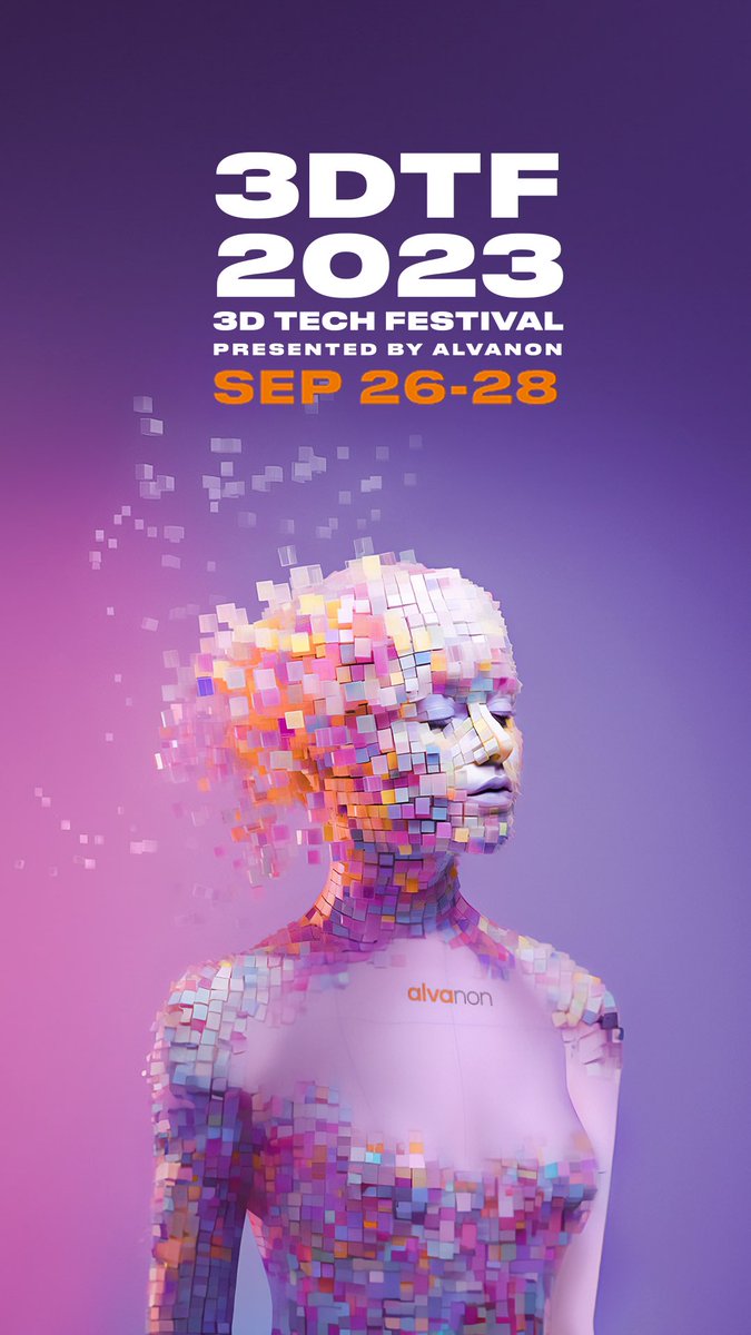 Register today: 3dtechfest.com 
@alvanon 

#3ddesign #futurefashion #3dtechnology #web3 #digitalfuture #inclusivefashion #inclusivesizing #sustainablefashion #sustainability #digitization #AR #virtualfashion