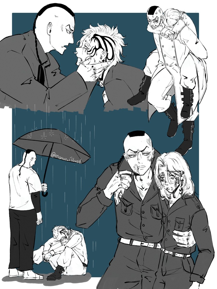 manuz_illust's tweet photo. "Times Mocchi asked Shion if he was okay"

Got inspired to draw this after reading this fic on ao3: https://t.co/YpCgH9o6a0

"Always by your side" by dreyars

Would highly recommend reading!

#東卍FA  #東京リベンジャーズ #mochizukikanji #madarameshion https://t.co/J8yPpHMNdR