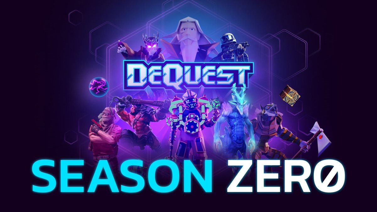 1/ Announcing DQ Season Zero 🕹️

Starting today at 1PM UTC running until the 30th September, the DQ Realm will be filled with partner quests, awesome prizes and tons of fun events!

Be Ready ⤵️
beta.dequest.io/realms/de-quest