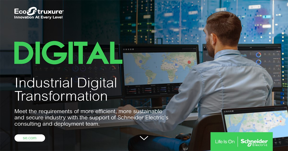 Want to succeed in industrial digital transformation? Let our experience guide you to becoming a more efficient, sustainable, and secure industry. Download the eGuide spr.ly/6004PN9X4 #LifeIsOn #DigitalTransformation