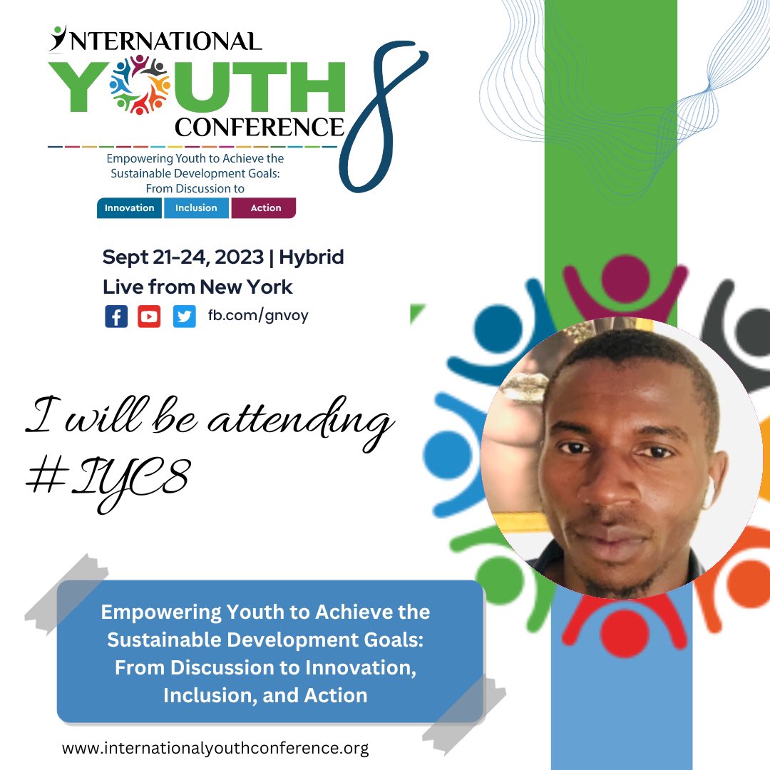 Alfred_Kada's tweet photo. Another opportunity for you !!!
I’m going to attend edition 8th of International Youth Conference which will take place from 21-24 Sept 2023

Register here : https://t.co/YtZPb6c8c2 https://t.co/JmWSXAubNr