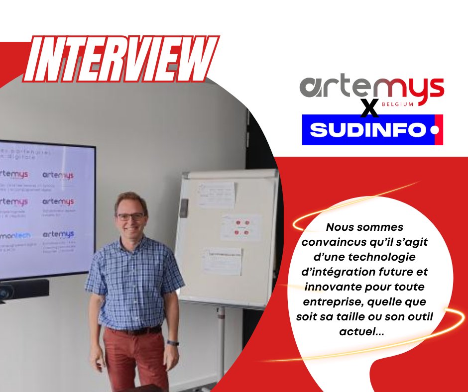📣À la une de Sudinfo les équipes Artemys Belgium à la pointe dans la mise en place de solutions innovantes chez leurs clients grâce à leur approche personnalisée et la qualité de service proposée.

Merci à Sudinfo pour cette mise en lumière et aux équipes mobilisées au quotidien