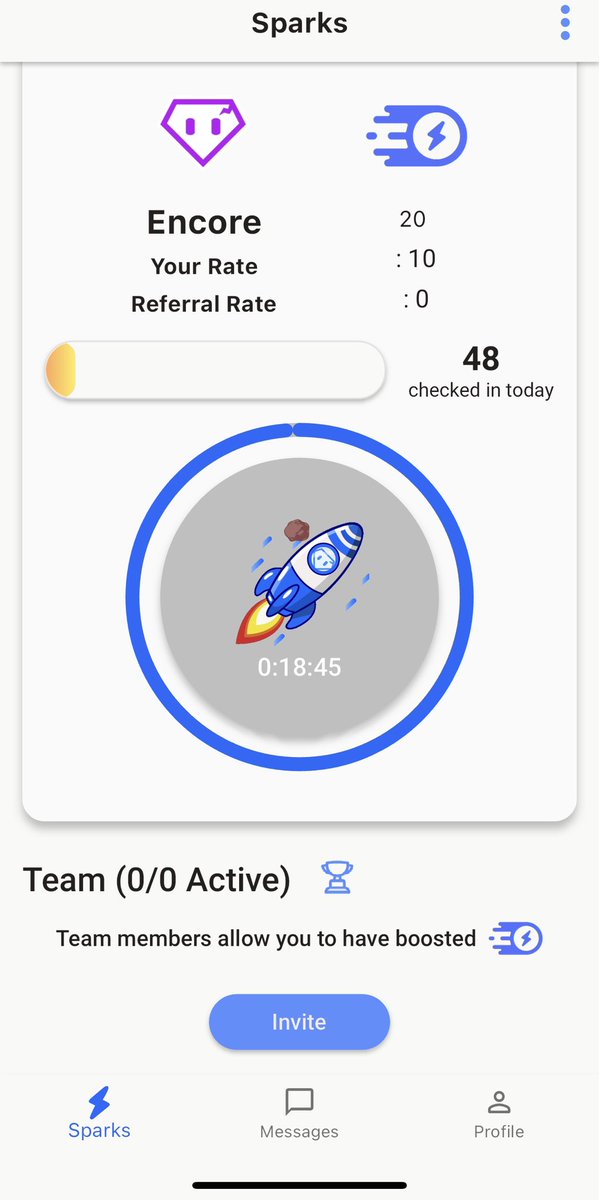 Guys! Come join my team and collect sparks together chainnels.com/@Encore