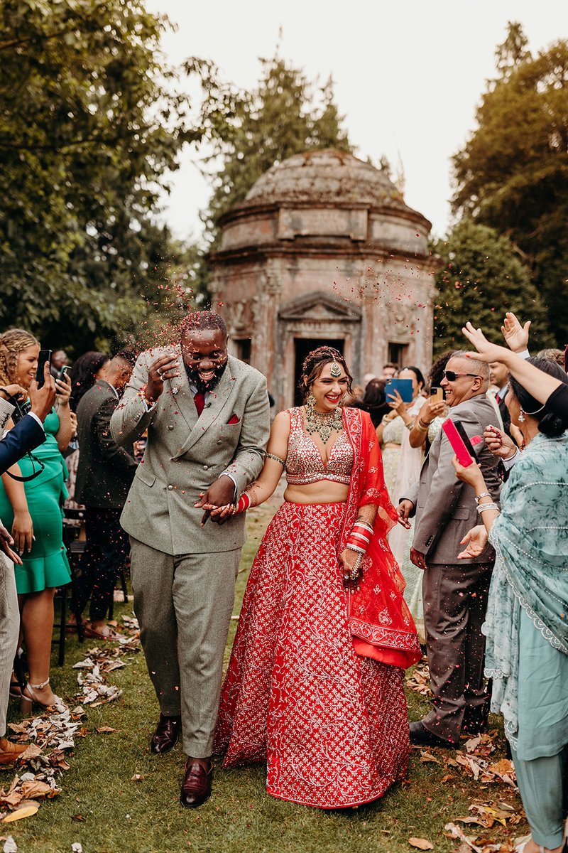 Multicultural Larmer Tree Gardens wedding with 220 guests to celebrate love, family, and food! 🎉 ❤️ rockmywedding.co.uk/larmer-tree-ga…