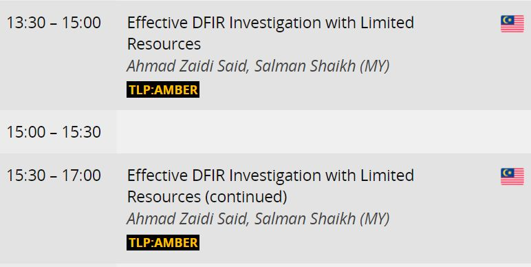 DFIR for IT and OT when resources are limited - how to solve it?

<a href="/salmanvsf/">Salman</a> will be talking about some of the cool DFIR tips and tricks @ FIRST Regional Symposium, Sep 21, 2021. Warwick Le Lagoon, Port Vila, VU