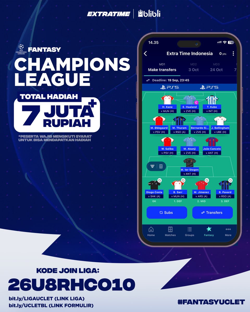 Extra Time Indonesia tweet media