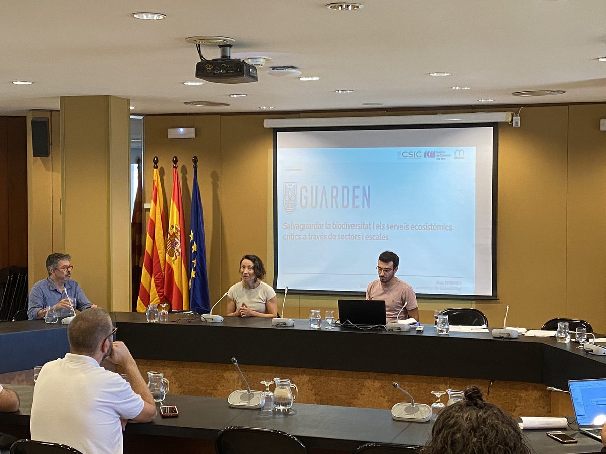 🔸El servei de <a href="/ParcsplatgesAMB/">Parcs i platges AMB</a> presenta el cas d’estudi de l’AMB #BioPlatgesMet, per monitorar la biodiversitat a les dunes metropolitanes, en el marc del projecte europeu <a href="/guarden_eu/">GUARDEN</a> 📲🏝️🌱 <a href="/HorizonEU/">Horizon Europe 🇪🇺</a>