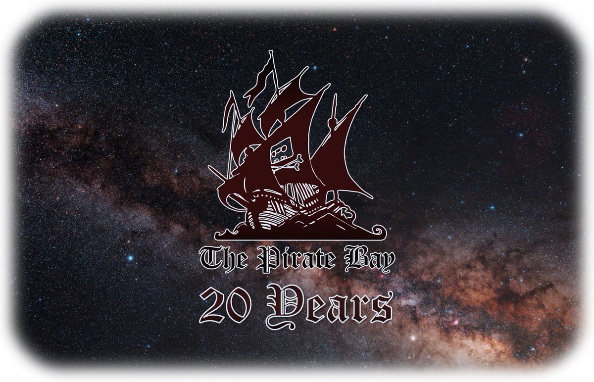 UmobiThalis's tweet photo. thepiratebay. 20 anos de inclusão, oportunidades e democratização. De verdade. https://t.co/bXYDJQW8nK
