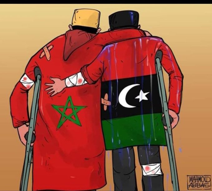 abdelhaksnaibi's tweet photo. المغرب وليبيا على قلب رجل واحد.. نحس بما يحسون به ويحملون المشاعر التي نحملها.. 
شعب رائع نحتاج إلى أن ننفتح عليه أكثر لأنهم قوم يعرفون معنى الأخوة والصداقة والوفاء
#زلزال_المغرب  #درنة_تستغيث https://t.co/YJjn48hpg6