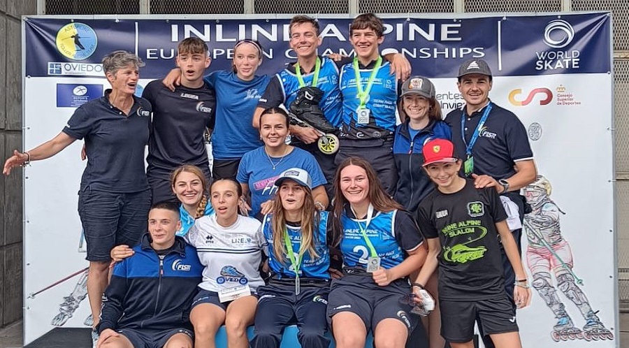 skate_italia's tweet photo. Tanta Italia agli European Championships di Inline Alpine di Oviedo 🇪🇸
Leggi qui 👉 https://t.co/J2x5124AH9
#fisr #inlinealpine https://t.co/seF6w0U94p
