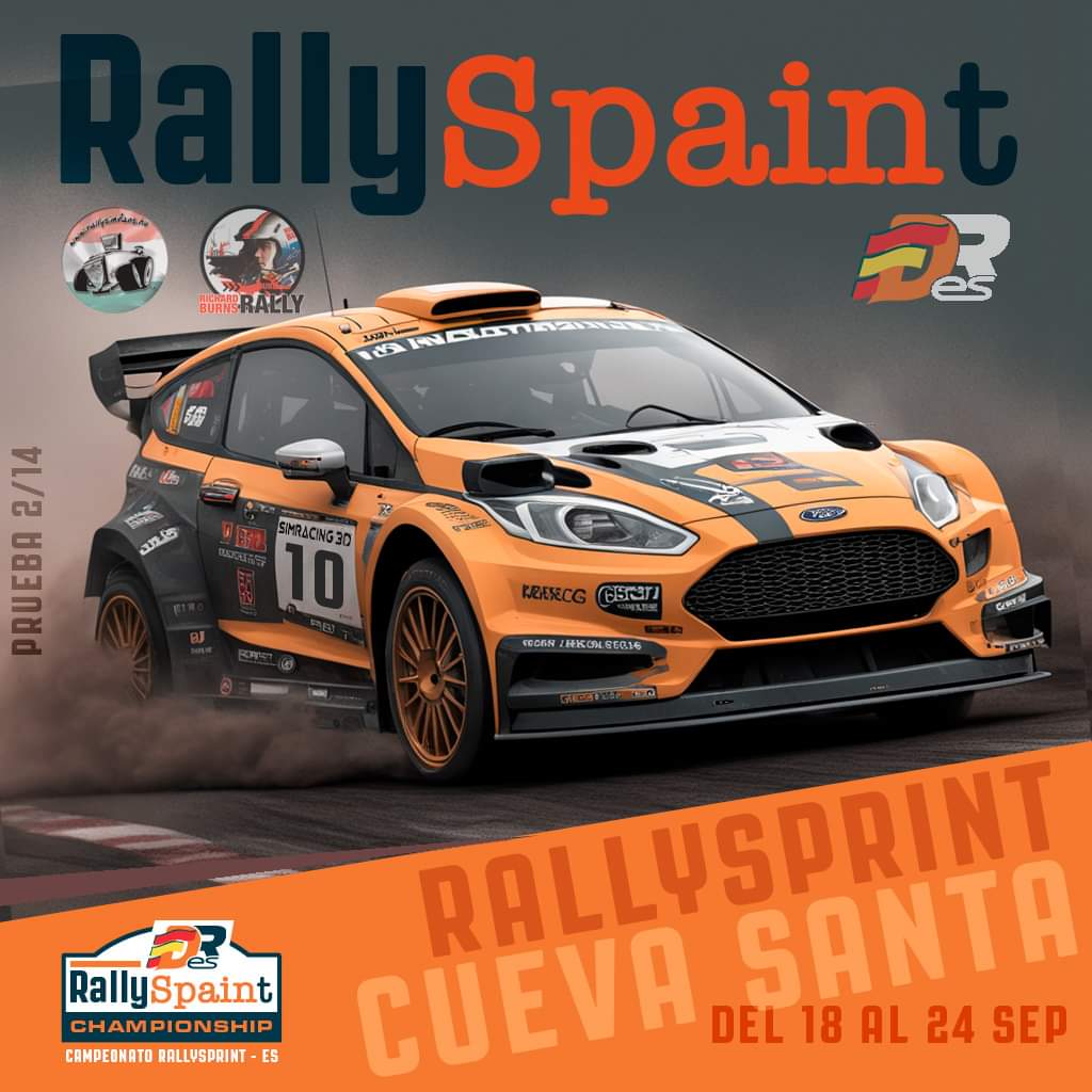 RallySprint Cueva Santa
Vamos con la segunda prueba del Campeonato RallySpaint con RBR. Correremos por los tramos de Cueva Santa y Cueva Santa II en dos pasadas para cada lado.
Desde hoy lunes  a partir de las 4 de la tarde hasta el próximo domingo a las 24:00 horas.