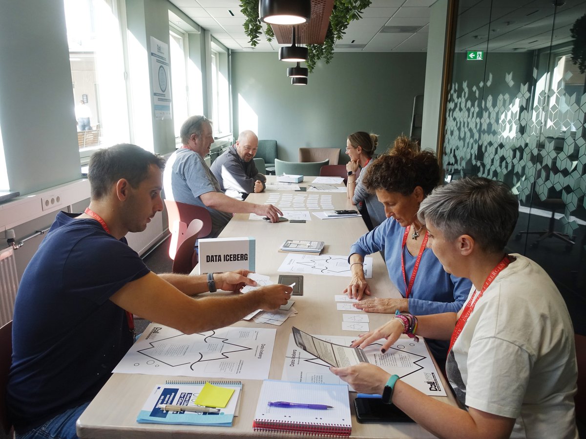 DaLi_Citizens's tweet image. A big thank you to all the fabulous participants for your creative and #dataliterate contributions to the DALI #playfulLearning, Teaching and Training event last week! More photos on the DALI website▶️ dalicitizens.eu/index.php/2023… #erasmusdays