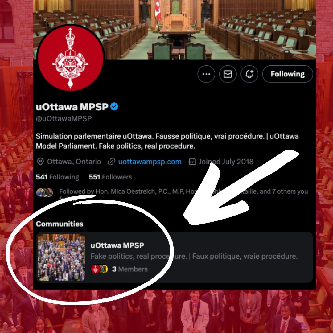 uOttawa MPSP tweet media