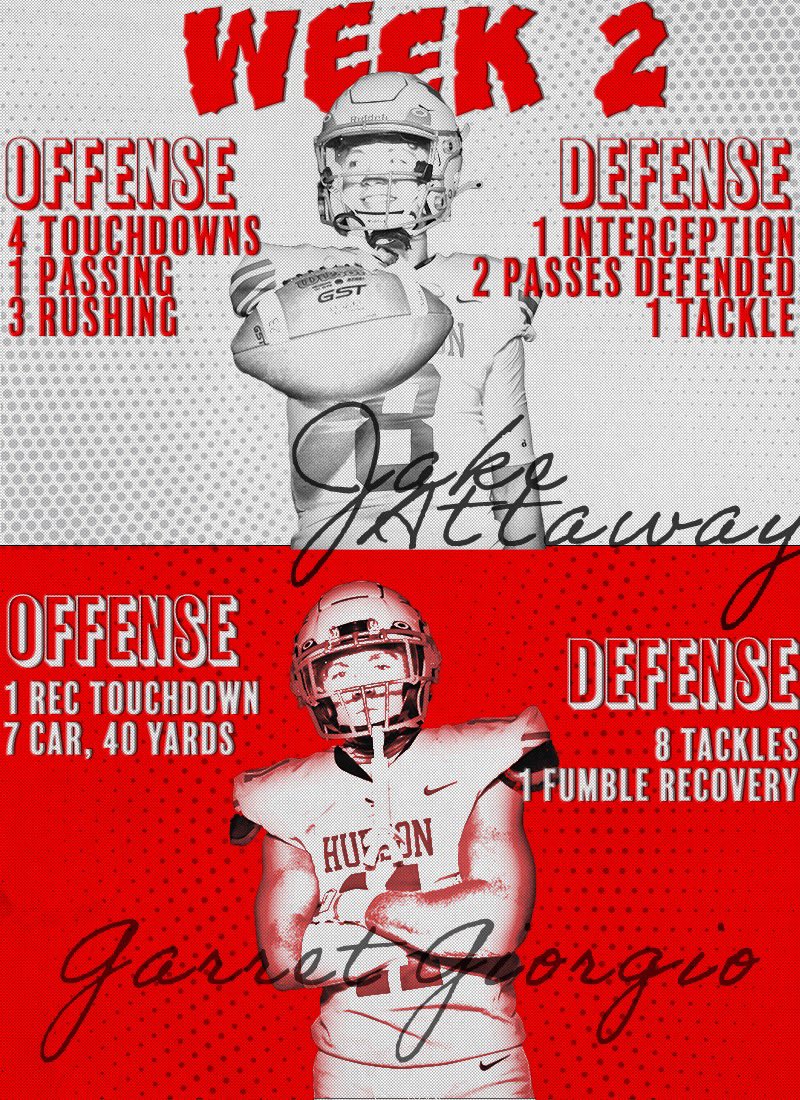 Here are the notable performance’s from the HAWKS’ Week 2 35-13 victory over Dover-Sherborn!

#SCORCHEDEARTH2023

🦅🦅🦅