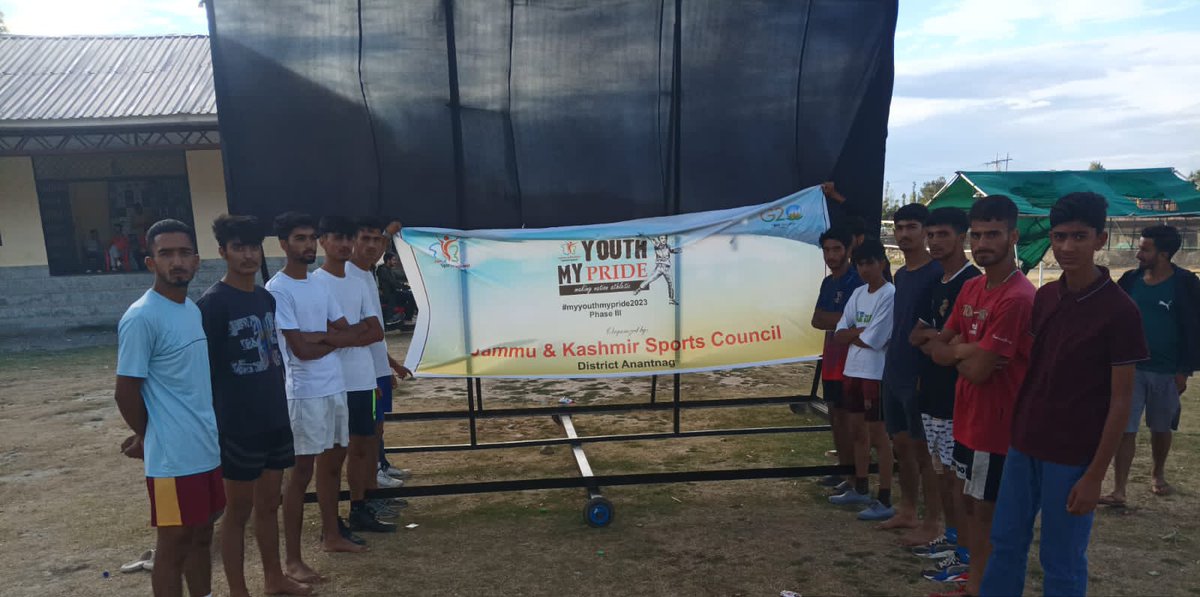 JKSportsCouncil's tweet photo. My Youth My Pride
Today at Dooru Anantnag activities in Volleyball held under #MyYouthMyPride #Phase_III https://t.co/sXpR8VNp96