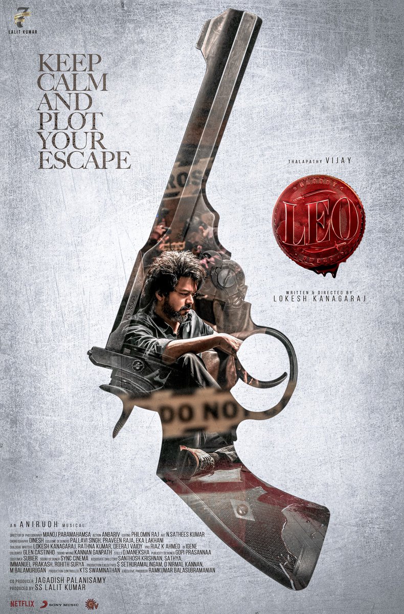gopiprasannaa's tweet photo. 2/4

@actorvijay #LEO #Thalapathy @trishtrashers @Dir_Lokesh @anirudhofficial @7screenstudio @PriyaAnand @duttsanjay @akarjunofficial @Jagadishbliss @MrRathna https://t.co/PLdoautPi3