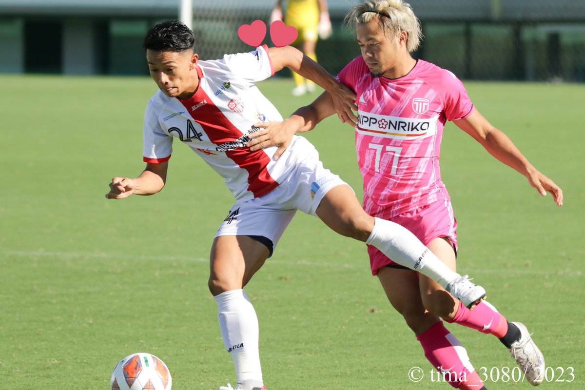 tima_3080's tweet image. 怪我から復帰したら行こう。が やっと行けた！！
やっと試合見れた！！
こちら爆イケ マツケンです🥺🥺🥺
#東京23FC 
#松本健太郎