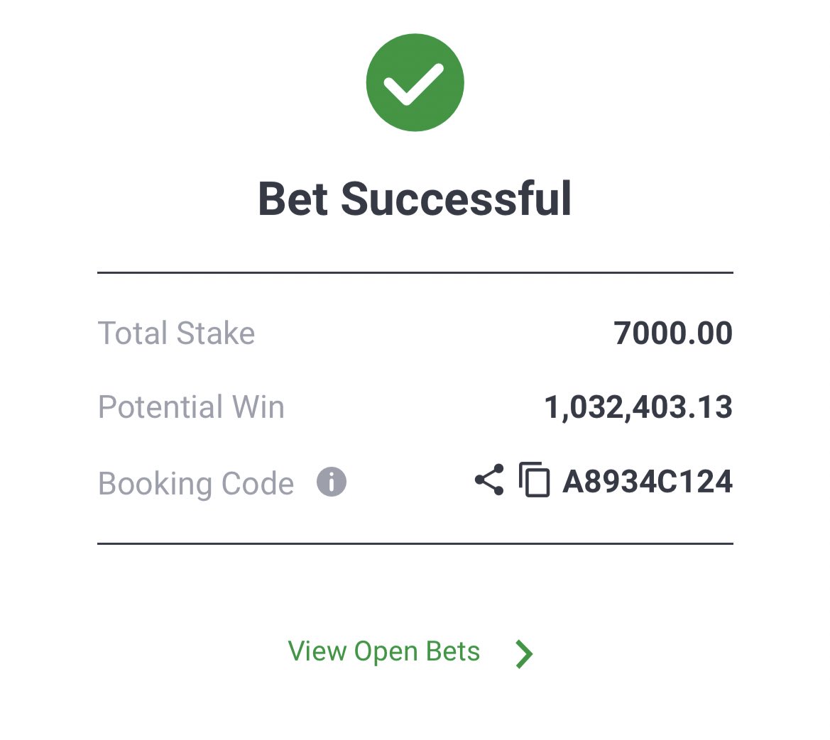 cindy_blog's tweet photo. We go again 🤲🏻🤲🏻

Sportybet: A8934C124 (100 odds)

Tel: https://t.co/jPSpt9diC7 https://t.co/nbIHZtSaVP