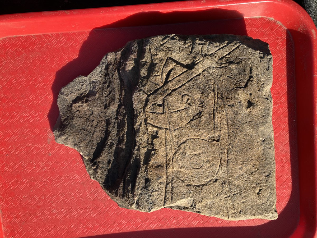 University of Glasgow (@uofglasgow) on Twitter photo Exciting discovery <a href="/GovanStones/">The Govan Stones ๐ก๐</a> over the weekend led by UofG's Prof <a href="/driscoll_s/">Stephen Driscoll</a> & <a href="/ArchaeoClyde/">Clyde Archaeology</a> revealed a remarkable early medieval carved stone of a warrior figure, unlike any others found at the site, known for its Viking-age sculptures.
Learn more โก๏ธ gla.ac/3EJH1nm Exciting discovery <a href="/GovanStones/">The Govan Stones ๐ก๐</a> over the weekend led by UofG's Prof <a href="/driscoll_s/">Stephen Driscoll</a> & <a href="/ArchaeoClyde/">Clyde Archaeology</a> revealed a remarkable early medieval carved stone of a warrior figure, unlike any others found at the site, known for its Viking-age sculptures.
Learn more โก๏ธ gla.ac/3EJH1nm