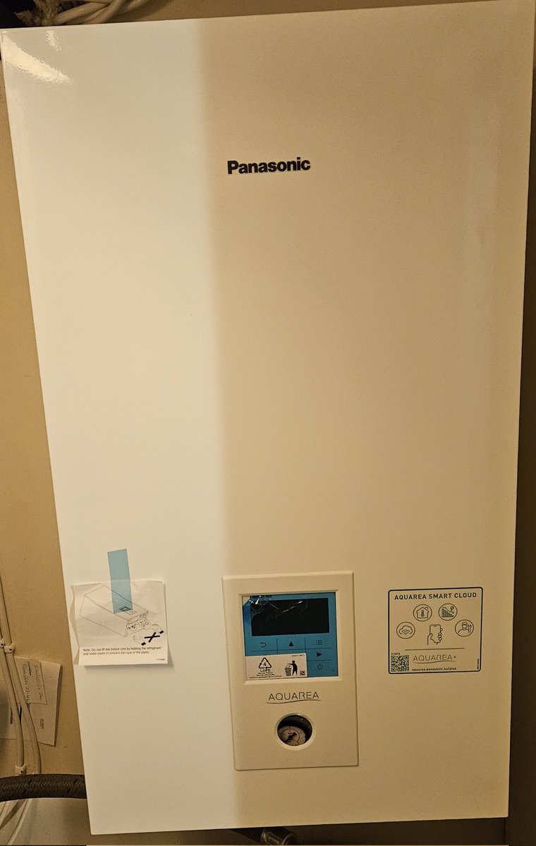 TLveri's tweet photo. Vanhan #VILP päivitys. Antaa talven tulla, #pörssisähkö llä mennään. #Panasonic https://t.co/xVOSzFIjr1
