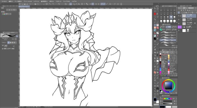 髪のボリュームをさらに増やした結果 