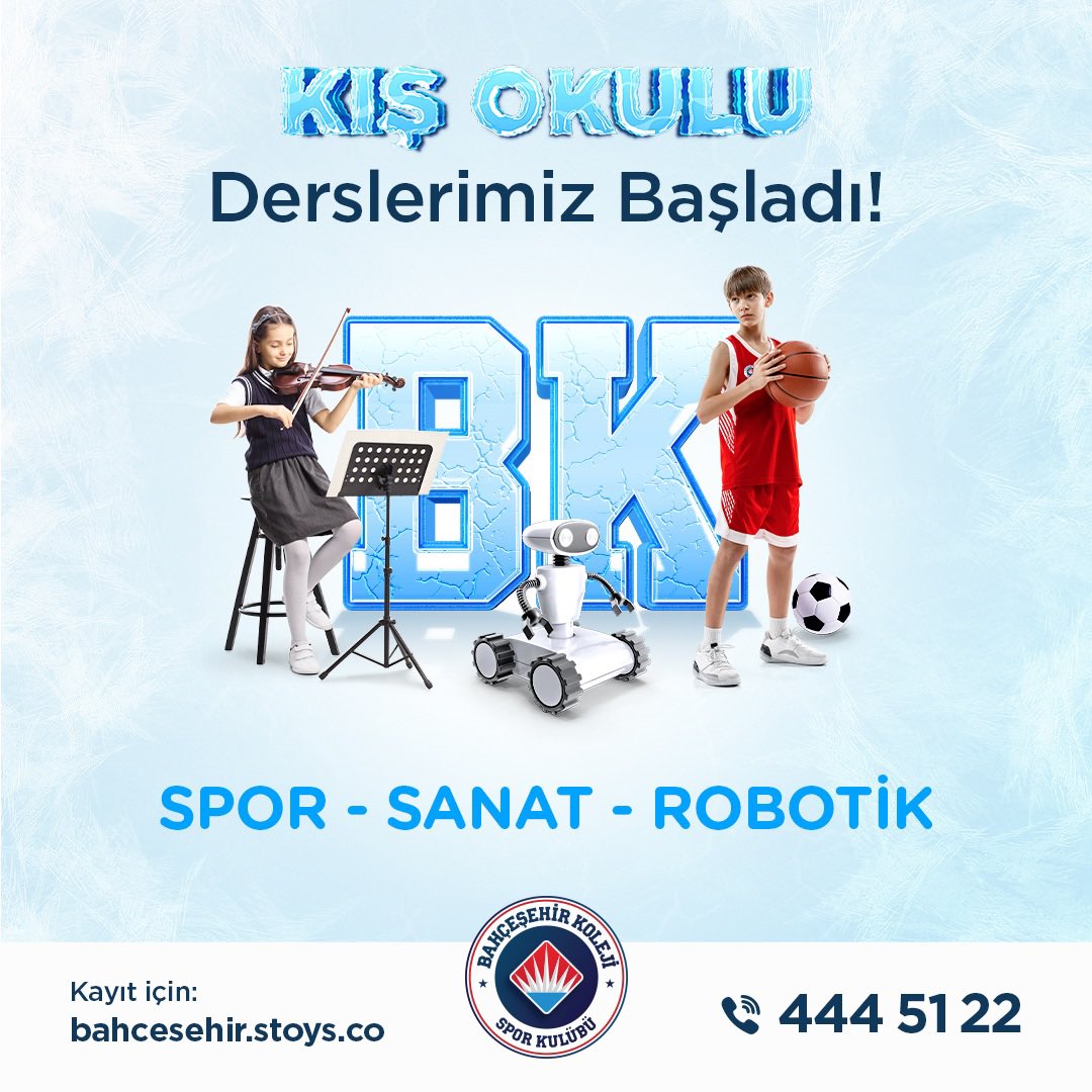 🏀 Kış Okulları Derslerimiz Başladı! 

🔔 Bahçeşehir Koleji öğrencilerine özel düzenlenen Kış Okullarımızda ders zili çaldı!

👉🏻 Birbirinden eğlenceli ve öğretici branşlarımız için kampüsünüzden bilgi alabilirsiniz. 

#BKSKKışOkulları #BKSKSporOkulları