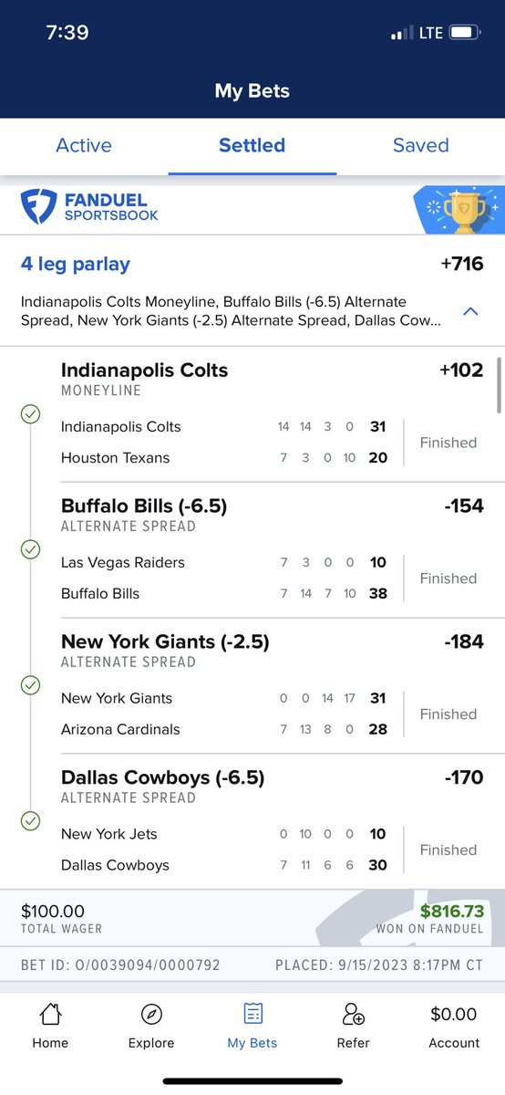 shane_523's tweet photo. Starting football season off right! 💰💰 https://t.co/HLbyxtYxr5