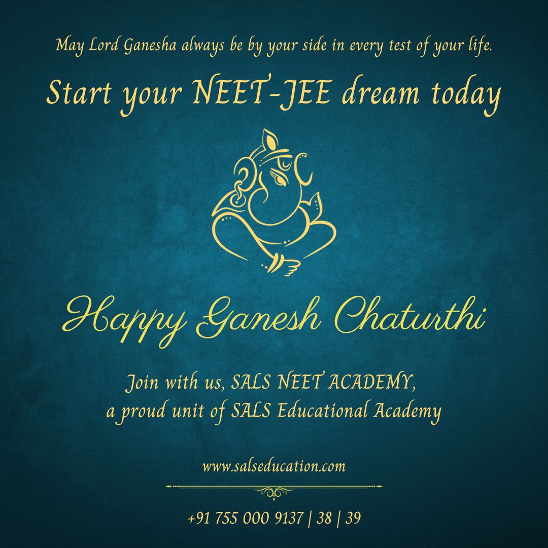 salsneet's tweet photo. #HappyGaneshChaturthi 📷 May this auspicious day light up your path to success. 
📷At @salsneetacademy, we're dedicated to turning dreams into reality. 📷📷
📷 Ready to embark on your NEET and JEE journey?
📷 Join us today and unlock a world of opportunities! 

#NEET #JEE #iitjee https://t.co/86jbmXcOuR
