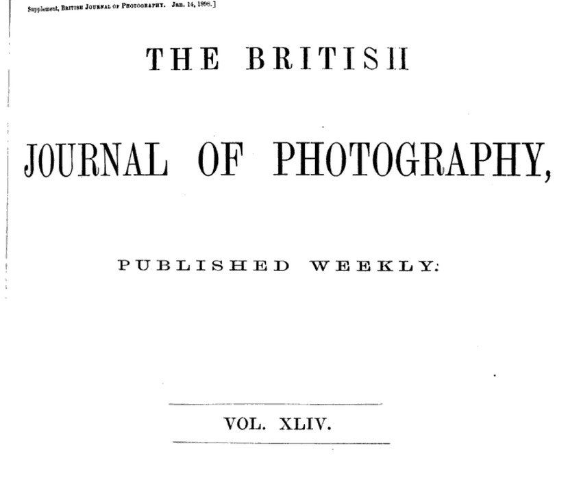 READ the 26 March, 1897 issue of the ‘British Journal of Photography’ about the Jennings ‘lightning photography’ (page 204) as well as many other photographic topics of that time, at Google Books -30- google.ca/books/edition/… -30-