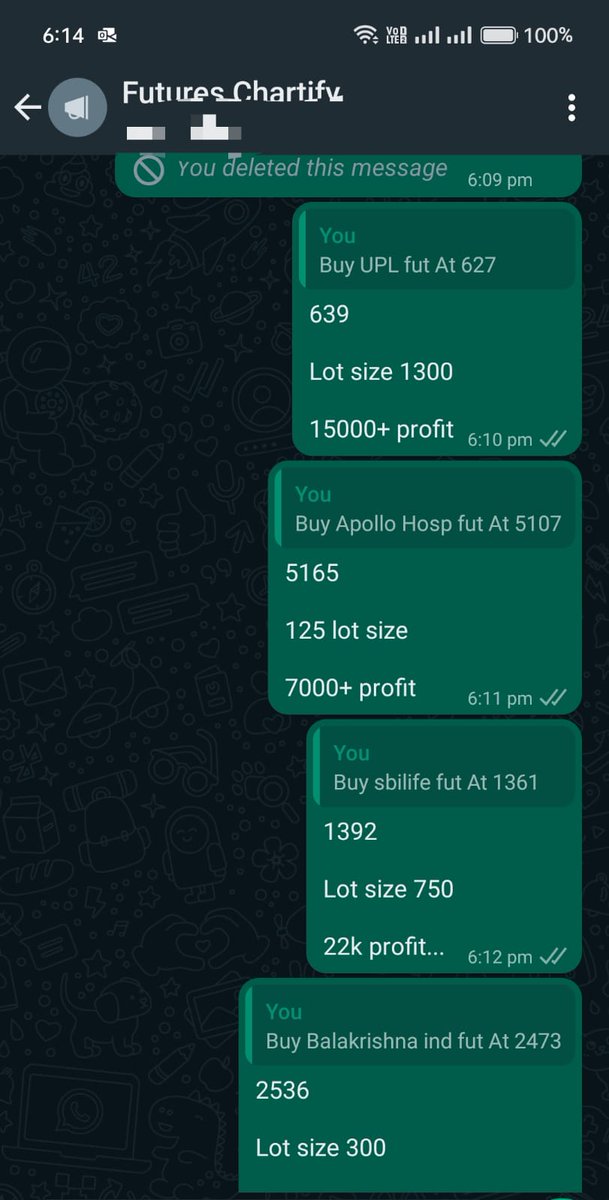 chartifystocks's tweet image. DM us for more details. 

#Chartify Last week Futures performance..