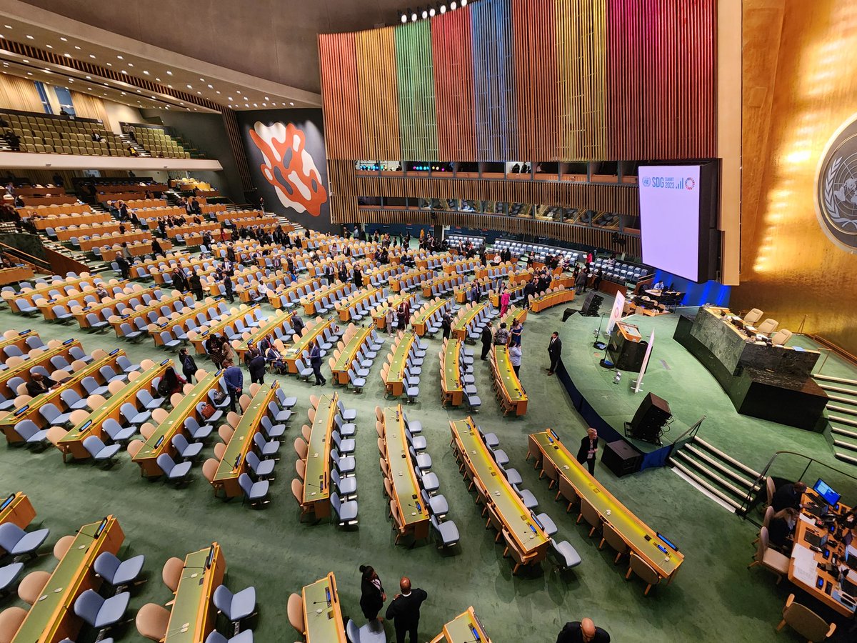 Yow sobat Gen Z dan Millennials!

Hari ini mimin ada di Markas Besar PBB di New York untuk melihat langsung pembukaan Sustainable Development Goals (SDGs) sebagai rangkaian Sidang Majelis Umum PBB.

Tunggu updatenya ya!
idntimes.com/news/world/amp…

#IDNTimes #SMUPBB #SDGSummit2023